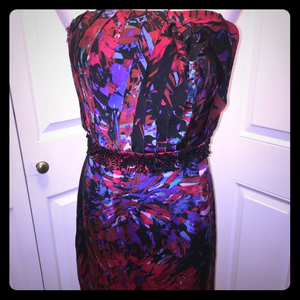 BCBGeneration strapless cocktail dress.